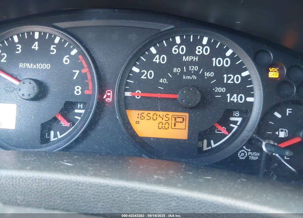 2006 NISSAN XTERRA VIN: 5N1AN08W66C535495