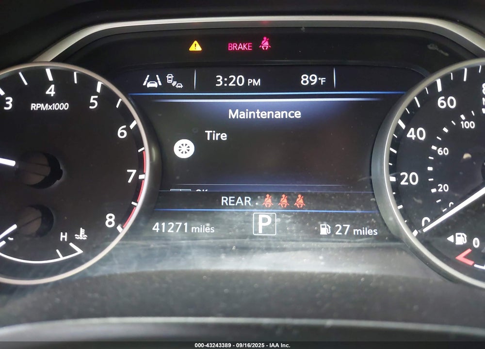 2023 NISSAN MAXIMA SR XTRONIC CVT VIN: 1N4AA6EV7PC502365