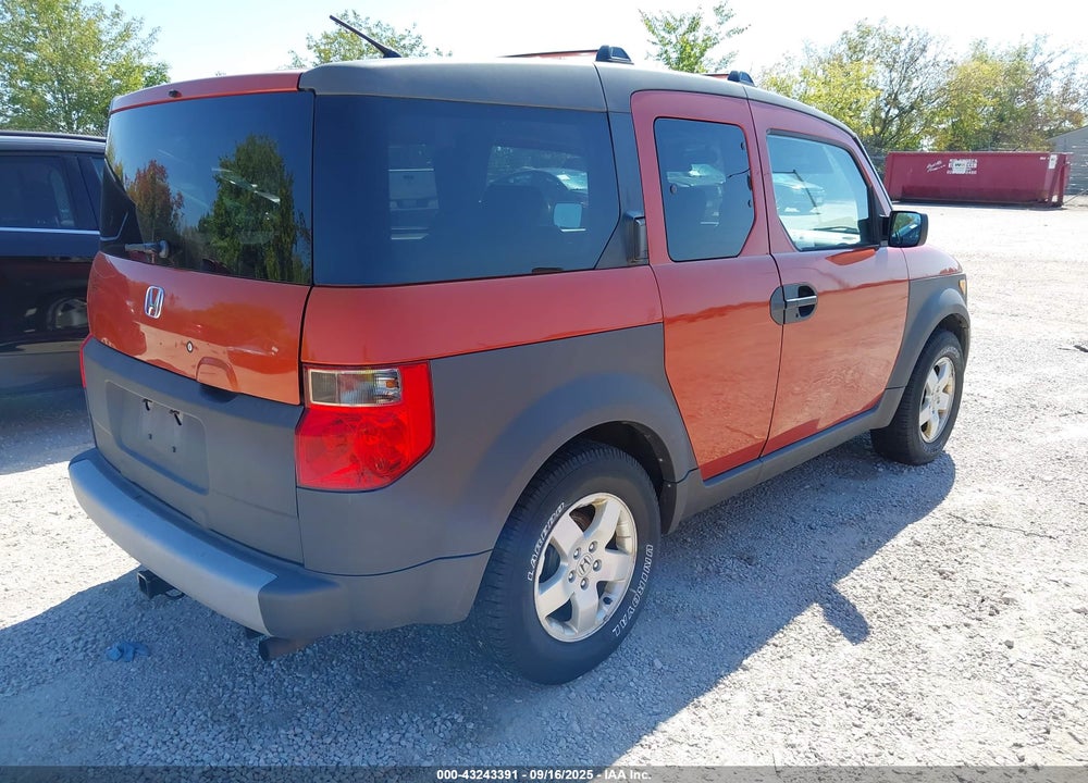 2003 HONDA ELEMENT EX VIN: 5J6YH27623L047626
