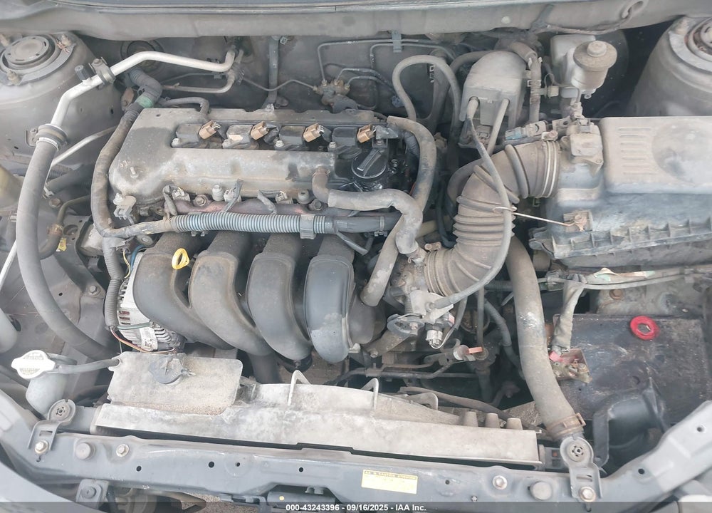2004 PONTIAC VIBE VIN: 5Y2SL62804Z436404