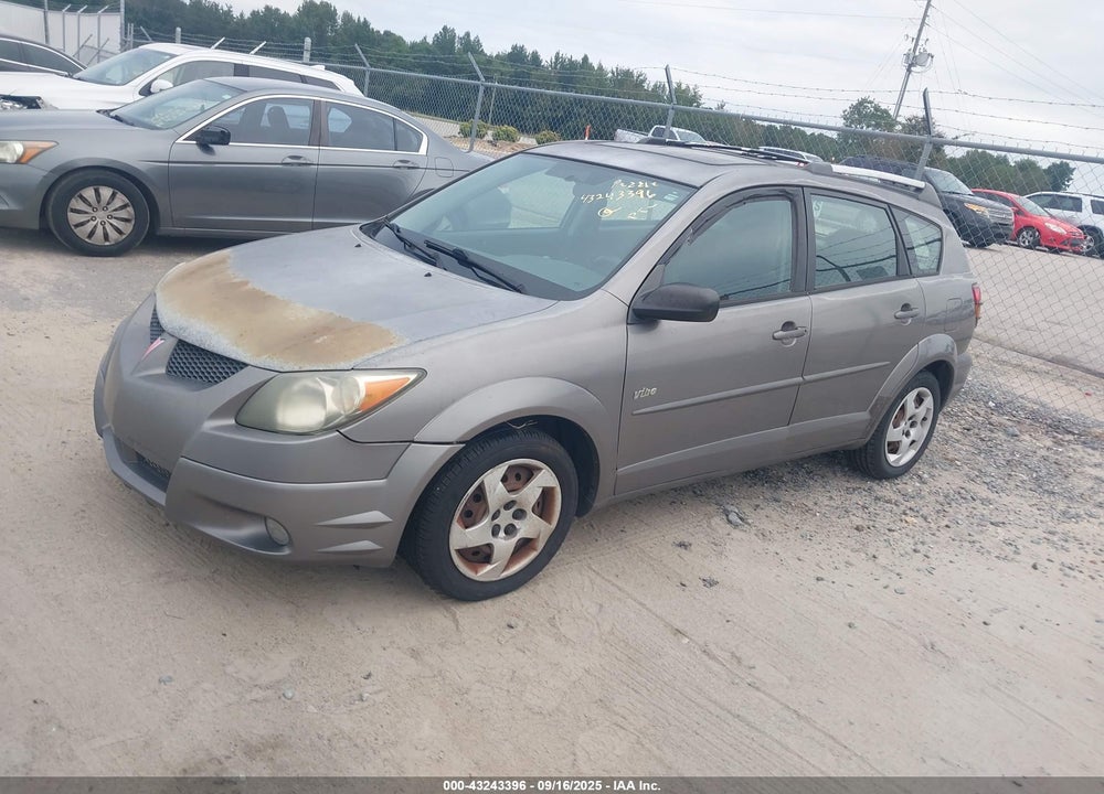 2004 PONTIAC VIBE VIN: 5Y2SL62804Z436404