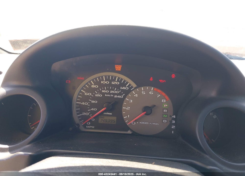 2003 MITSUBISHI ECLIPSE GTS VIN: 4A3AC74H43E116651
