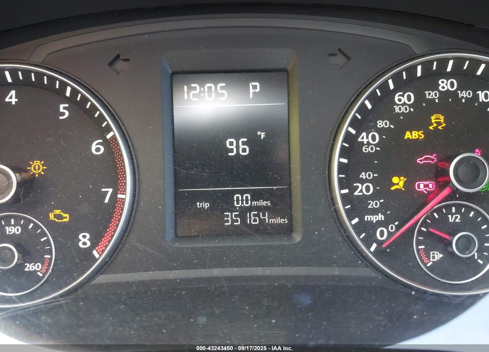 2012 VOLKSWAGEN PASSAT VIN: 1VWAP7A34CC019491
