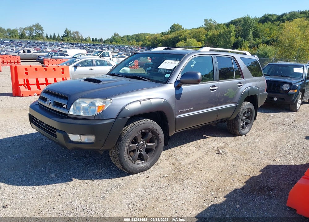 2003 TOYOTA 4RUNNER SR5 SPORT V8 VIN: JTEBT14R130003035