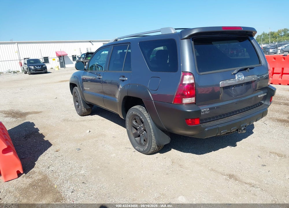 2003 TOYOTA 4RUNNER SR5 SPORT V8 VIN: JTEBT14R130003035