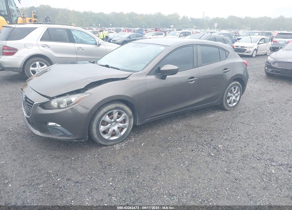 2014 MAZDA 3 VIN: JM1BM1K7XE1214332