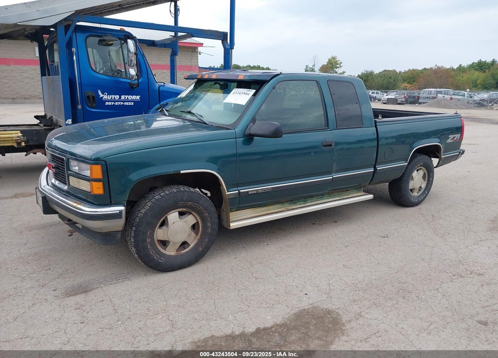 1998 GMC SIERRA 1500 SL WIDESIDE VIN: 2GTEK19R6W1511460