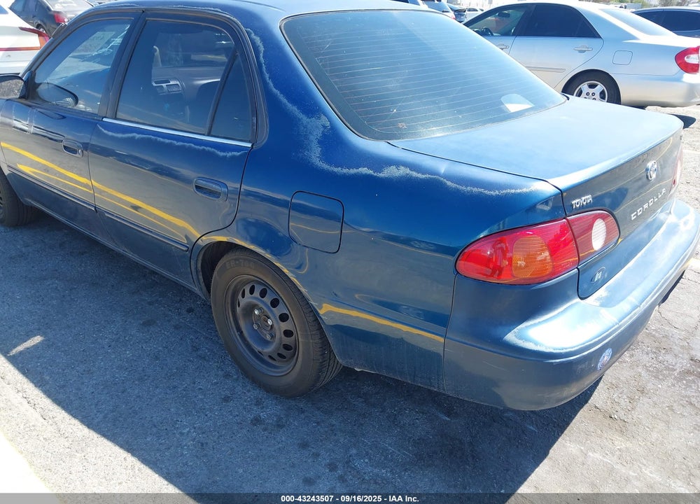 2001 TOYOTA COROLLA LE VIN: 2T1BR12E71C421556