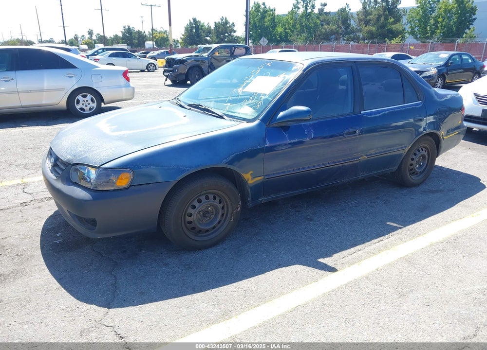 2001 TOYOTA COROLLA LE VIN: 2T1BR12E71C421556
