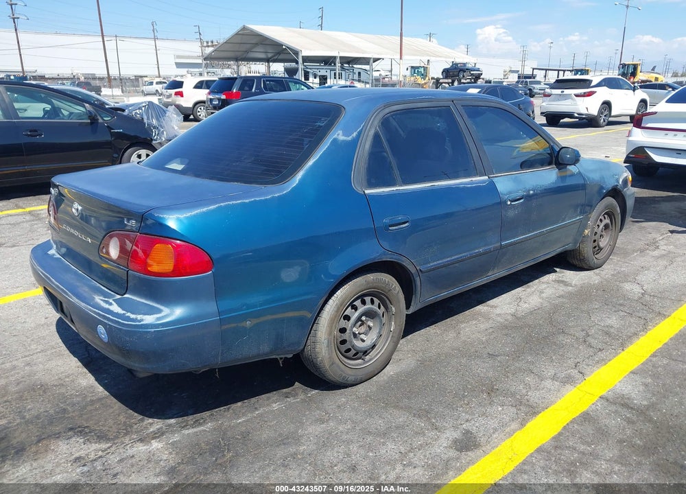 2001 TOYOTA COROLLA LE VIN: 2T1BR12E71C421556