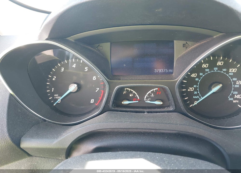 2013 FORD ESCAPE VIN: 1FMCU0F75DUD79836