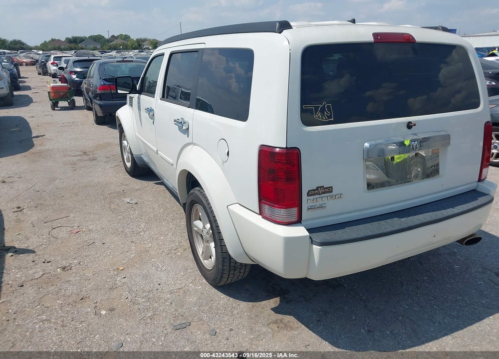 2008 DODGE NITRO SLT/RT VIN: 1D8GT58K38W130289