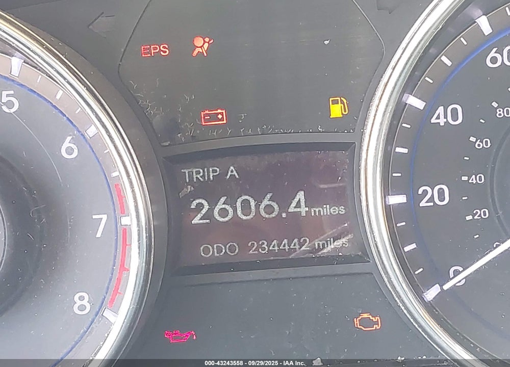 2011 HYUNDAI SONATA VIN: 5NPEB4AC3BH164204