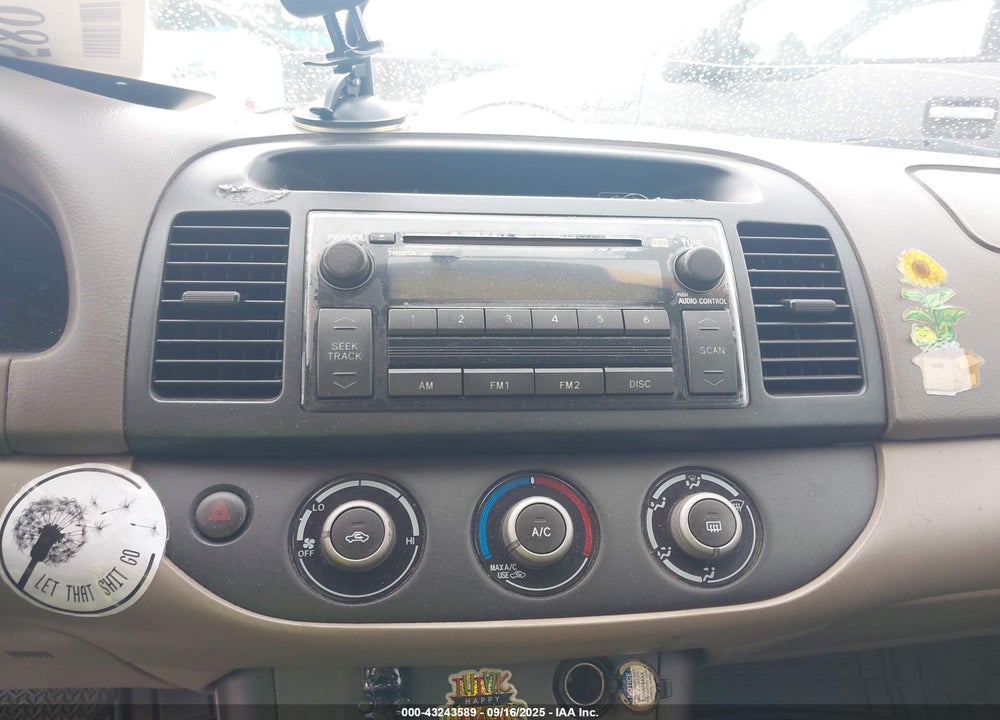 2005 TOYOTA CAMRY LE VIN: 4T1BE32K25U995760