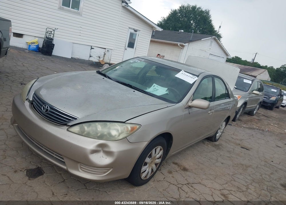 2005 TOYOTA CAMRY LE VIN: 4T1BE32K25U995760
