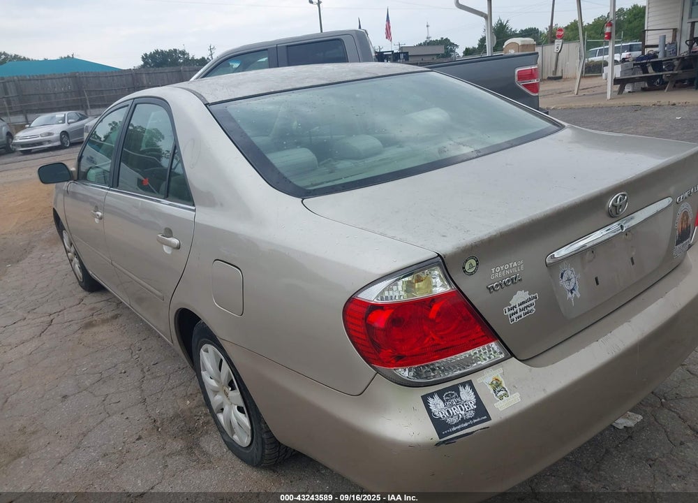 2005 TOYOTA CAMRY LE VIN: 4T1BE32K25U995760