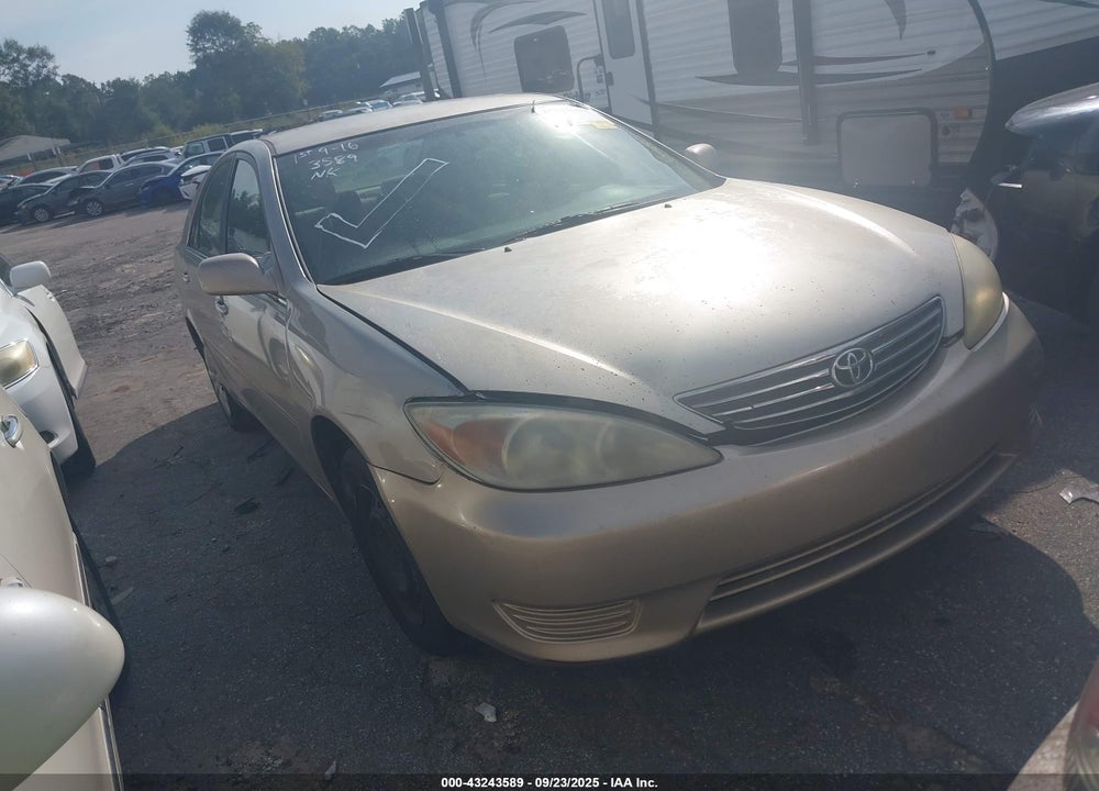 2005 TOYOTA CAMRY LE VIN: 4T1BE32K25U995760