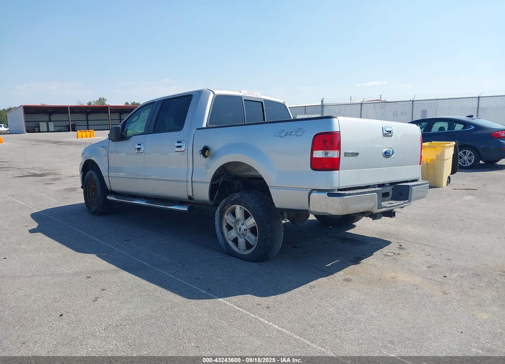 2008 FORD F-150 60TH ANNIVERSARY/FX4/KING RANCH/LARIAT/XLT VIN: 1FTPW14V58FB57704
