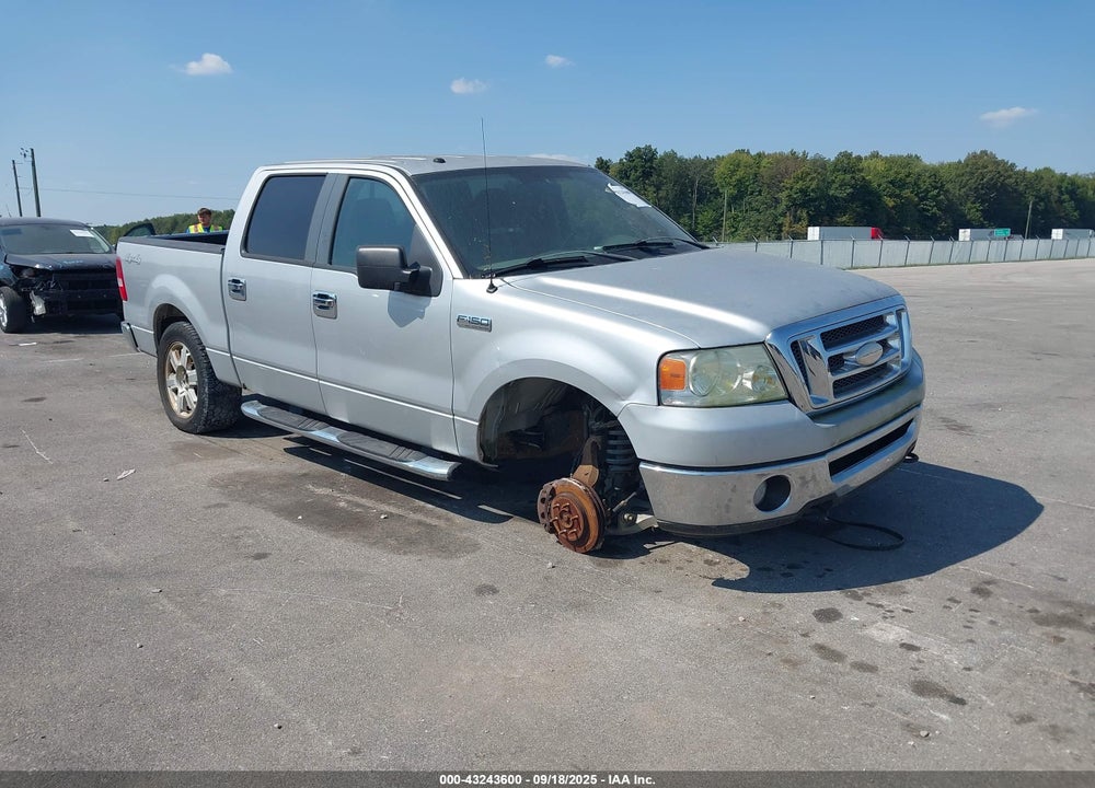 2008 FORD F-150 60TH ANNIVERSARY/FX4/KING RANCH/LARIAT/XLT VIN: 1FTPW14V58FB57704