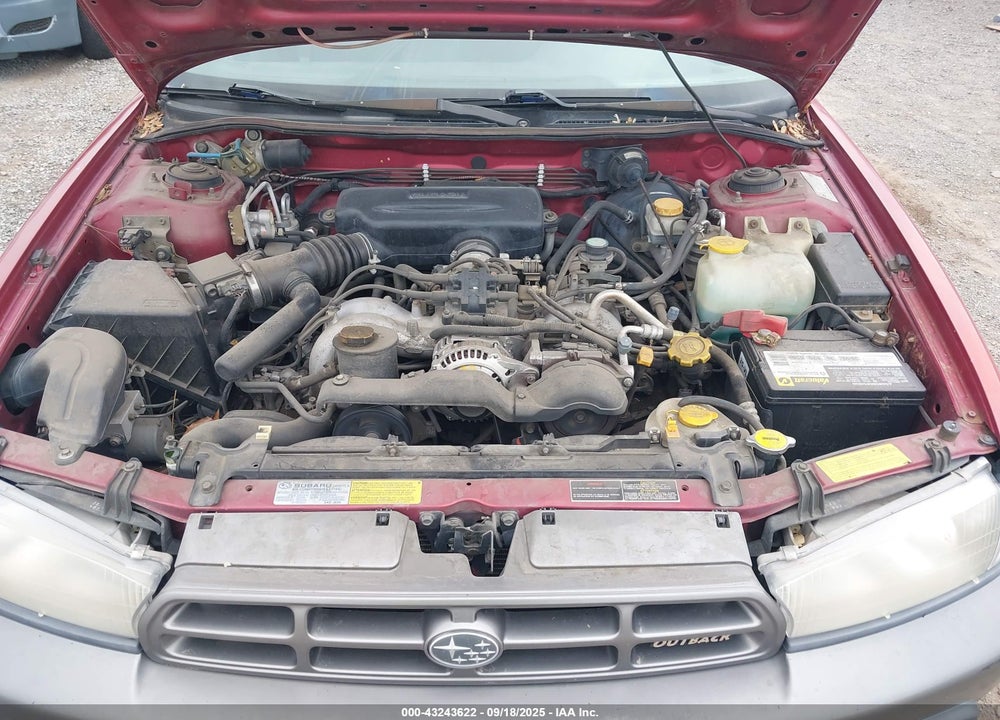1998 SUBARU LEGACY OUTBACK/OUTBACK LIMITED/OUTBACK SPORT VIN: 4S3BG6852W7609310