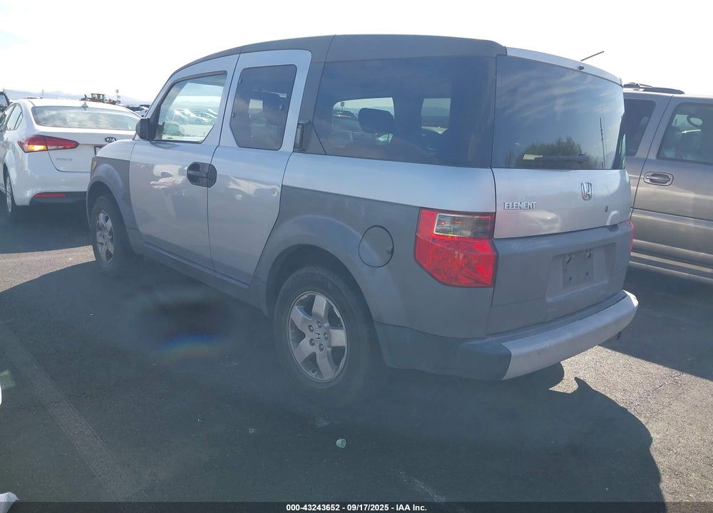 2004 HONDA ELEMENT EX VIN: 5J6YH18584L010100