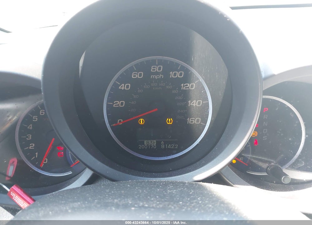 2008 ACURA RDX VIN: 5J8TB182X8A019391