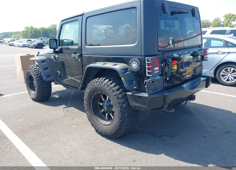2009 JEEP WRANGLER X VIN: 1J8FA24119L774851