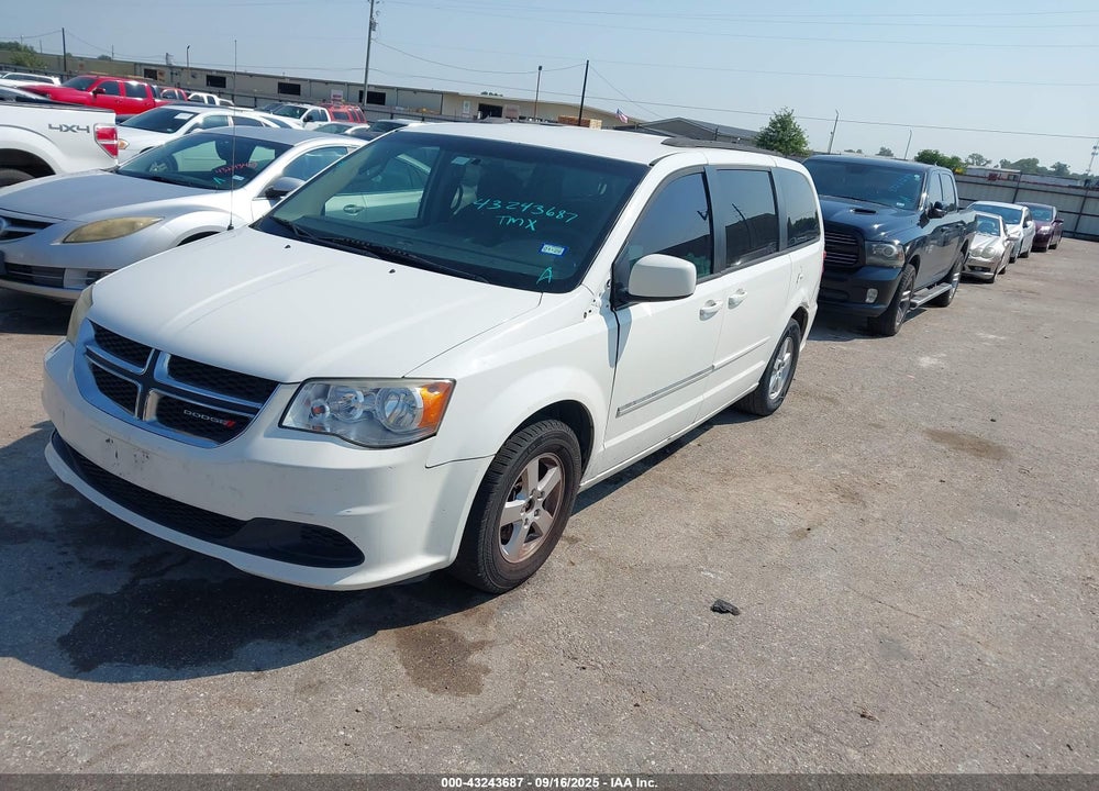 2012 DODGE GRAND CARAVAN SXT VIN: 2C4RDGCG6CR395227