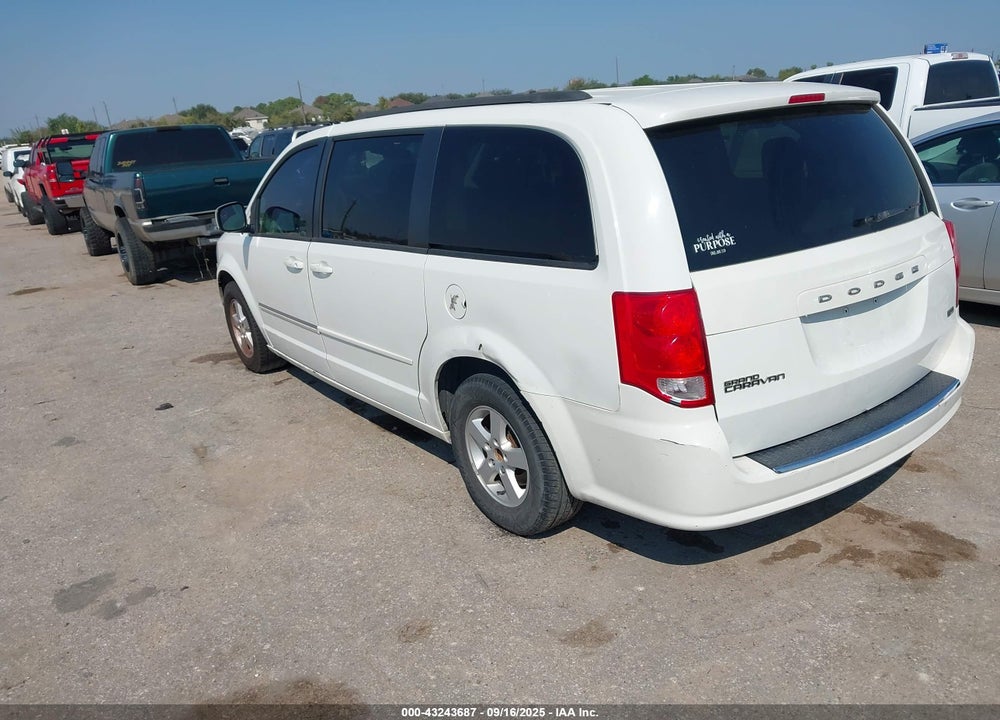 2012 DODGE GRAND CARAVAN SXT VIN: 2C4RDGCG6CR395227