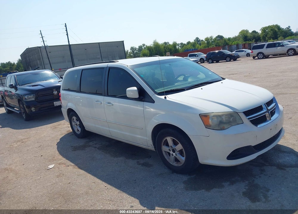 2012 DODGE GRAND CARAVAN SXT VIN: 2C4RDGCG6CR395227