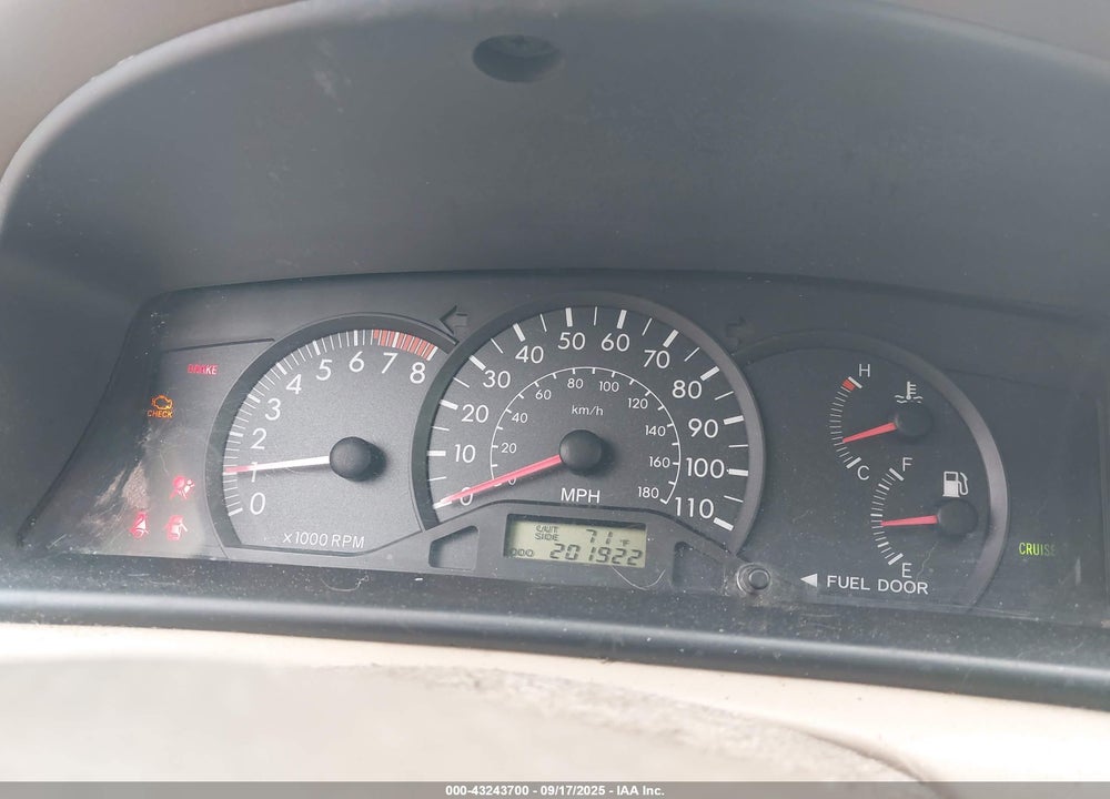 2006 TOYOTA COROLLA VIN: 2T1BR32E96C687244