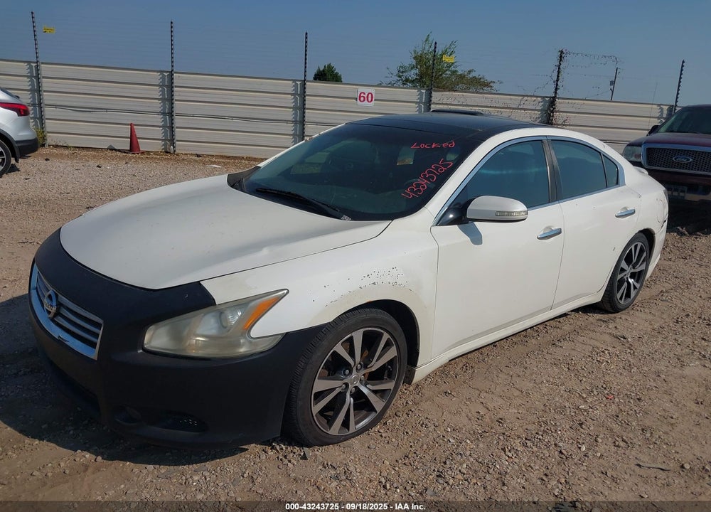 2012 NISSAN MAXIMA VIN: 1N4AA5AP8CC841308