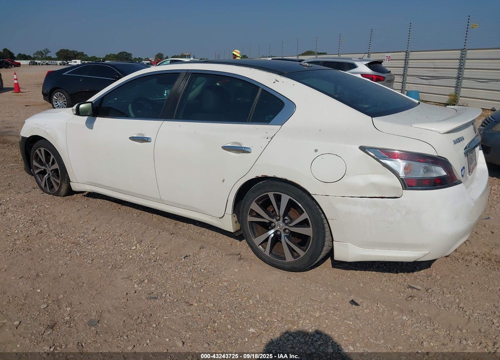 2012 NISSAN MAXIMA VIN: 1N4AA5AP8CC841308