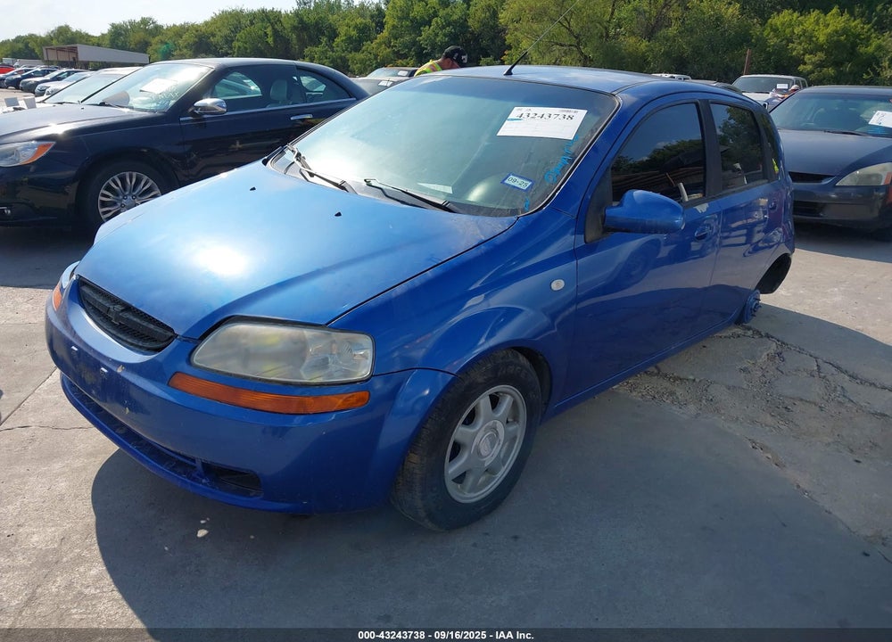2008 CHEVROLET AVEO 5 SPECIAL VALUE VIN: KL1TD66688B271329