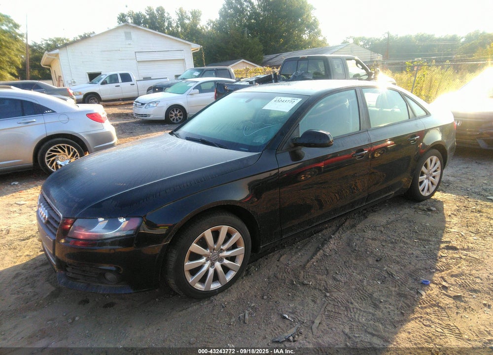 2012 AUDI A4 2.0T PREMIUM VIN: WAUAFAFL5CN021098
