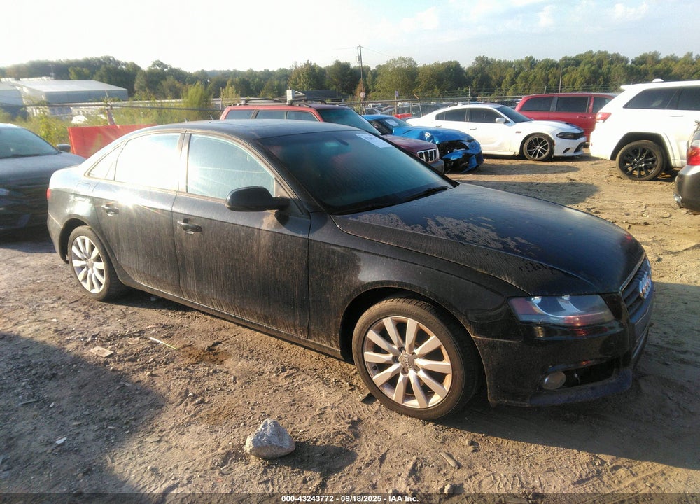 2012 AUDI A4 2.0T PREMIUM VIN: WAUAFAFL5CN021098