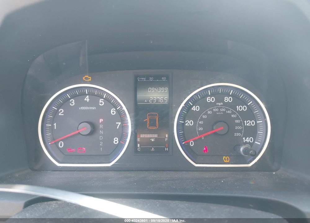 2009 HONDA CR-V LX VIN: 5J6RE48319L065881
