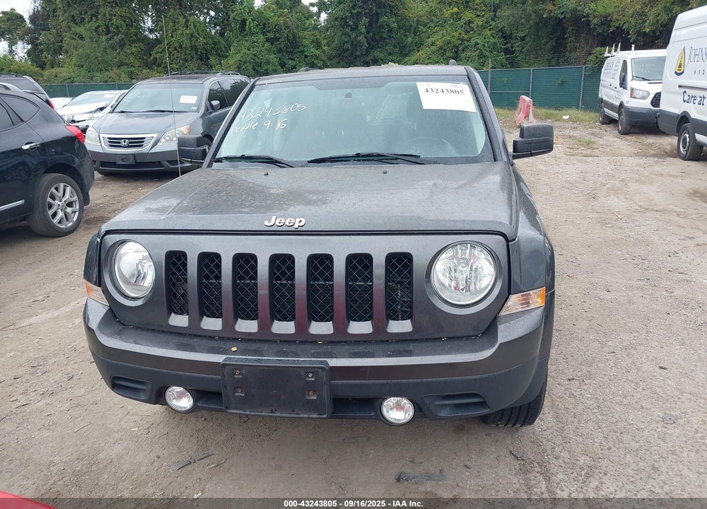 2016 JEEP PATRIOT VIN: 1C4NJRFBXGD724412