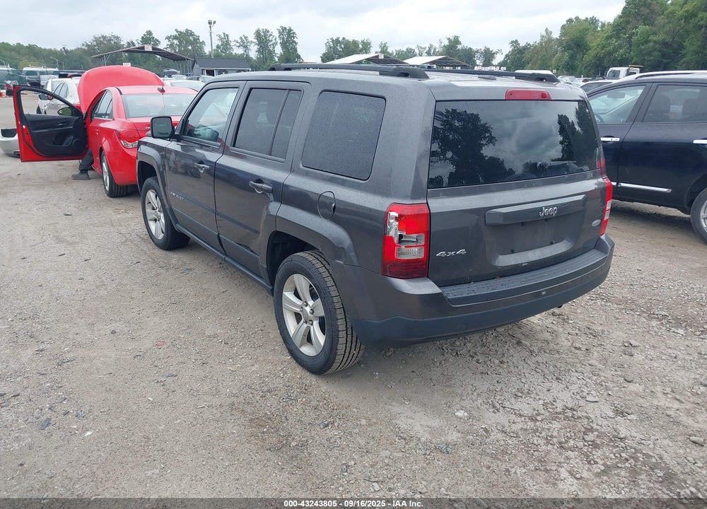 2016 JEEP PATRIOT VIN: 1C4NJRFBXGD724412