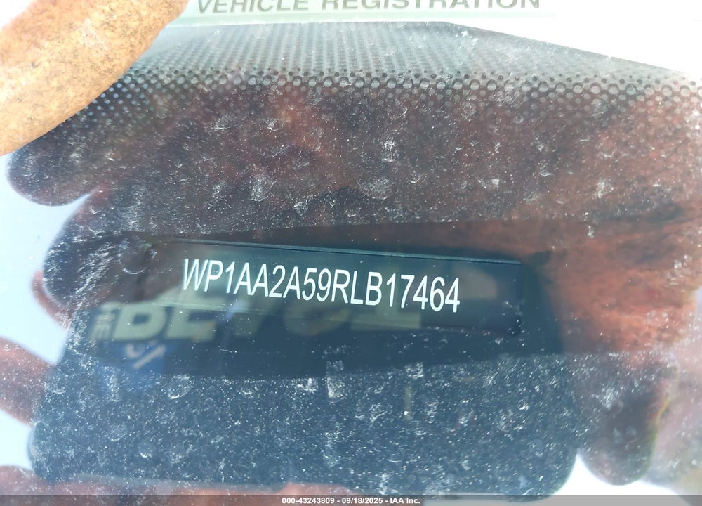 2024 PORSCHE MACAN T VIN: WP1AA2A59RLB17464