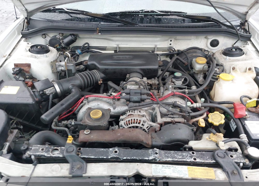 1998 SUBARU FORESTER L VIN: JF1SF6357WH709722