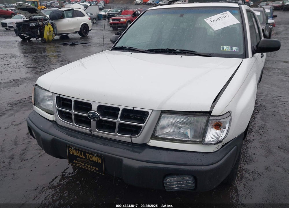 1998 SUBARU FORESTER L VIN: JF1SF6357WH709722
