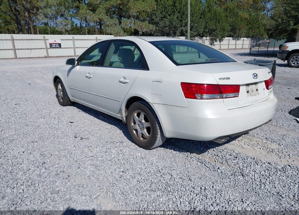 2006 HYUNDAI SONATA GLS V6/LX V6 VIN: 5NPEU46F96H134501