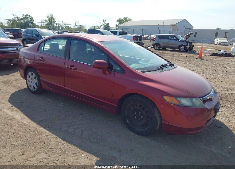 2006 HONDA CIVIC LX VIN: 1HGFA16586L033109