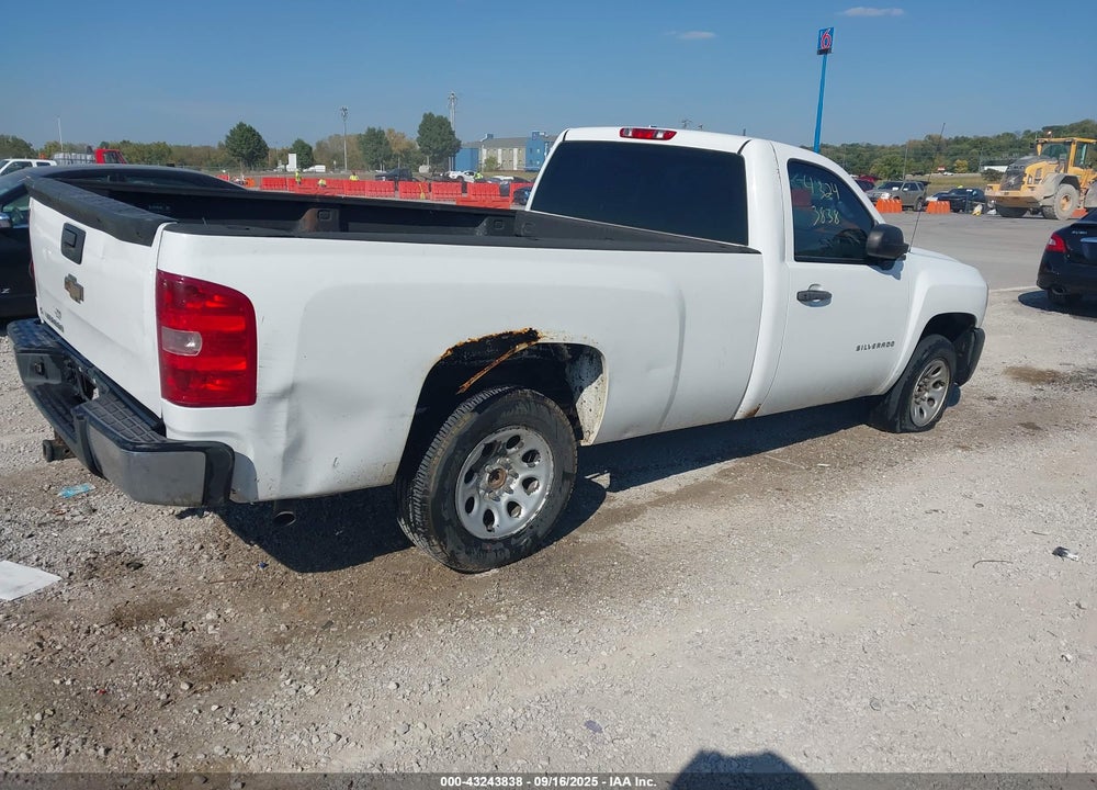 2011 CHEVROLET SILVERADO 1500 WORK TRUCK VIN: 1GCNCPE06BZ409987
