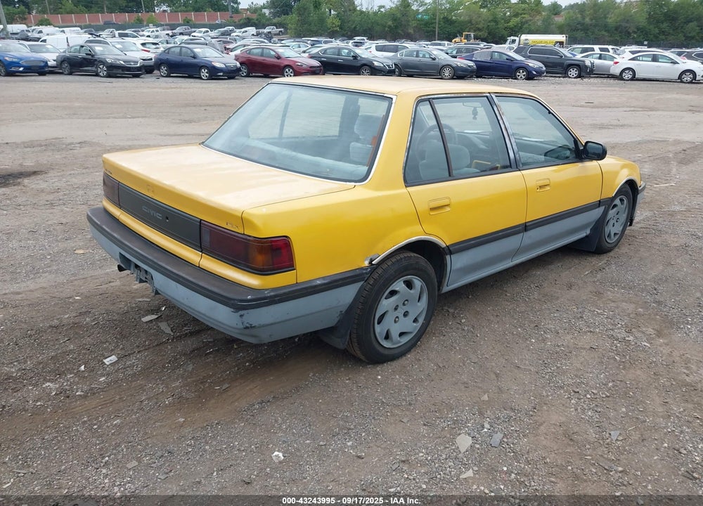 1988 HONDA CIVIC DX VIN: 1HGED3644JA036535