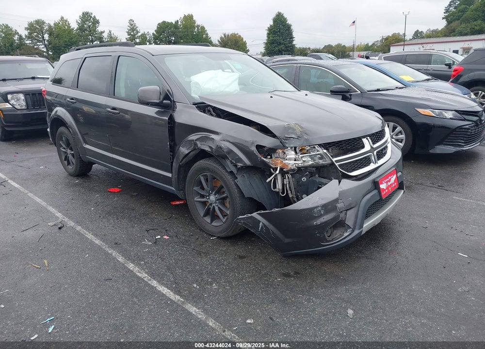 2016 DODGE JOURNEY SXT VIN: 3C4PDCBB7GT178102
