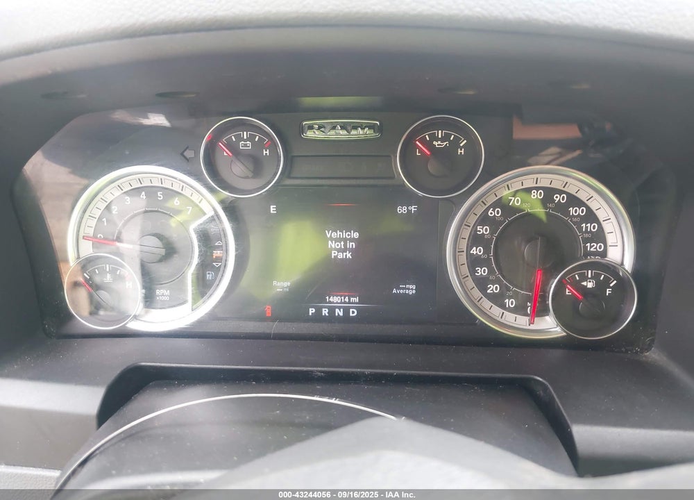 2013 RAM 1500 VIN: 1C6RR6GGXDS640995