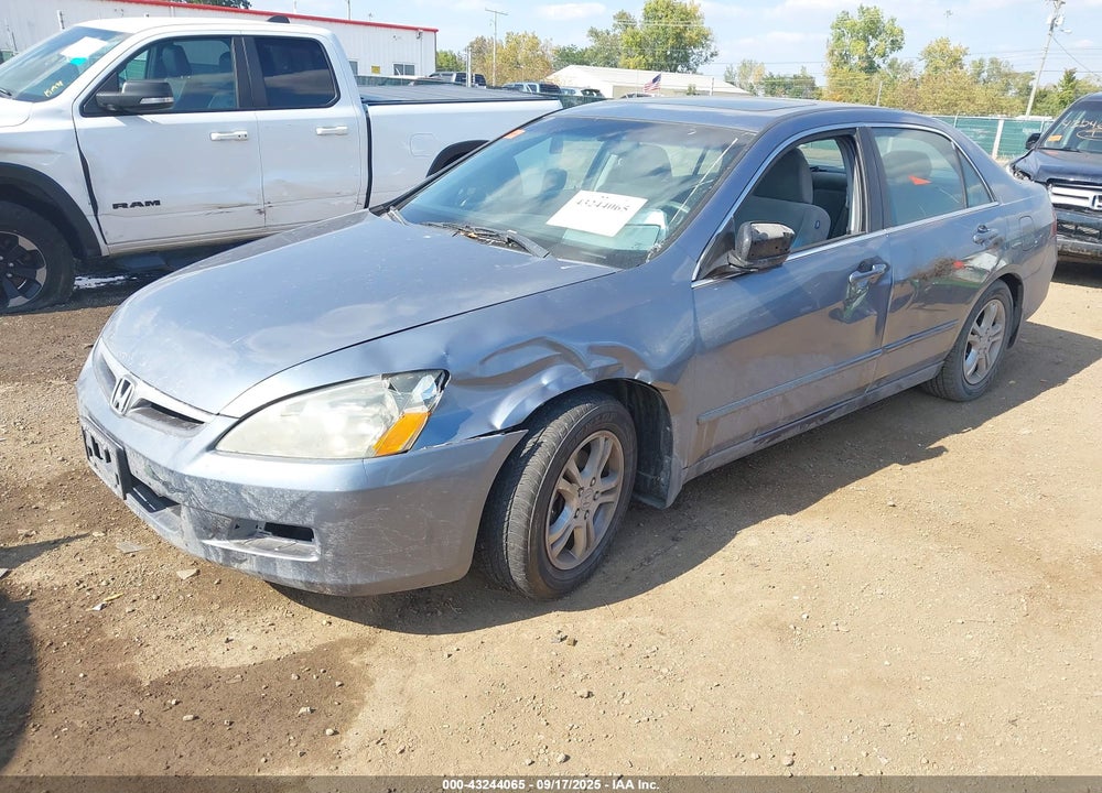 2007 HONDA ACCORD 2.4 EX VIN: 1HGCM56787A143495