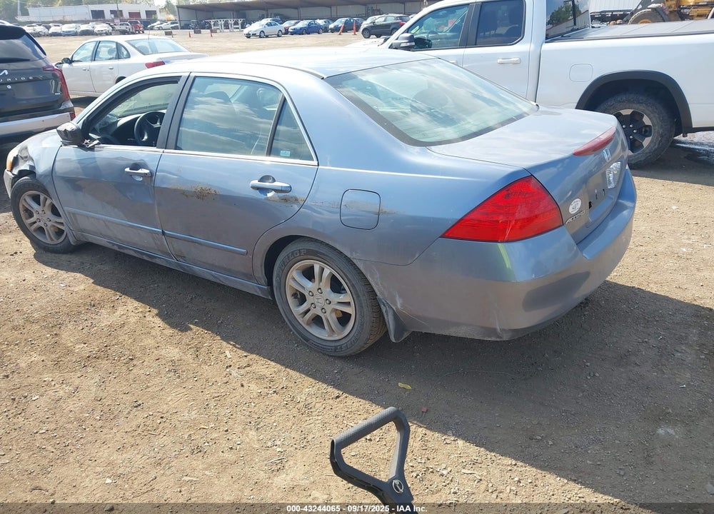 2007 HONDA ACCORD 2.4 EX VIN: 1HGCM56787A143495